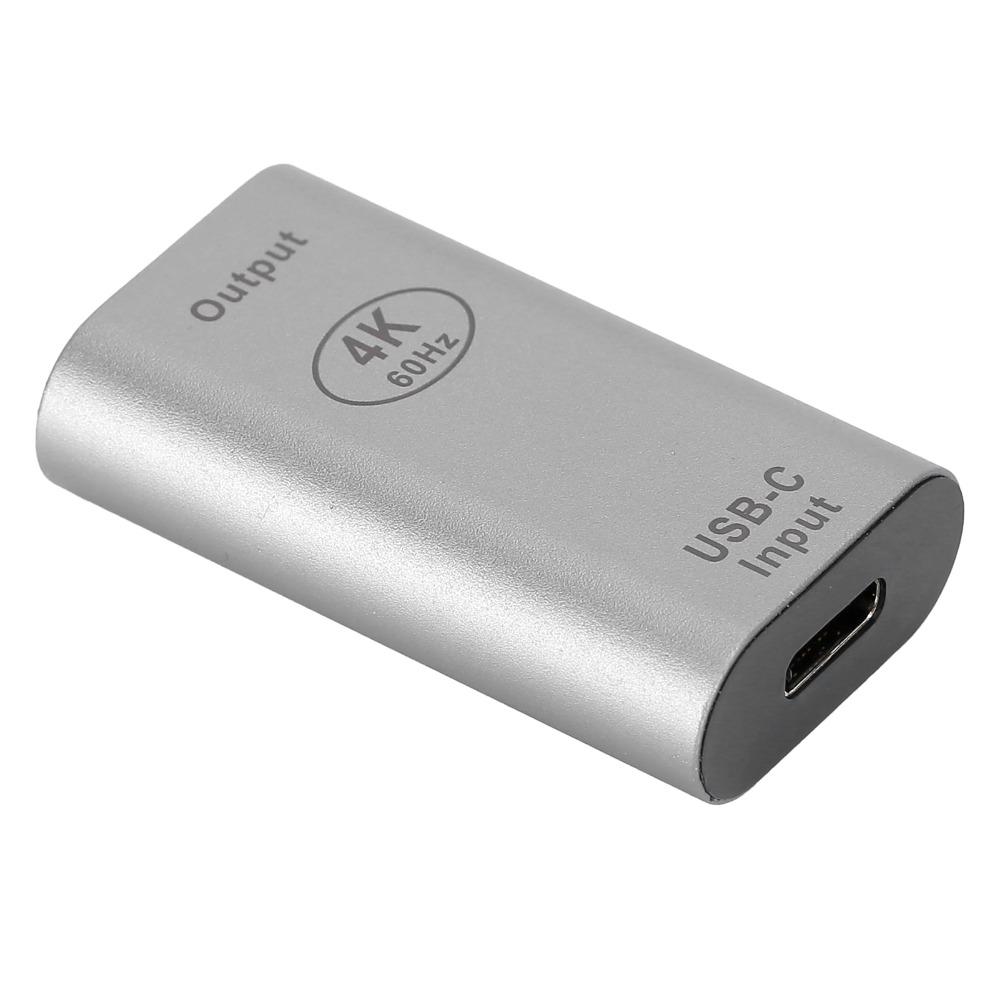 4K 60Hz Samice na Samici Adaptér Plug and Play USB C na HD Převodník Pro Android Zařízení