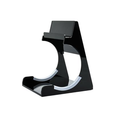 Soporte de Escritorio para Altavoz de 2 Niveles Soporte de Teléfono de Acrílico para Charge 5/6 Soporte para Altavoz Dos Ranuras Soportes Transparentes Protector