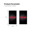 2Pcs Car B-pillar Sticker for Jeep Grand Cherokee Wrangler JK Gladiator Compass Renegade Door Center Pillar Anti-Scratch Decals ALX1