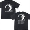 2 Seiten Neuseeland Tour 1992 DEAD MOON T-Shirt Schwarz Unisex S-5XL
