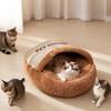 Pet Beds For Cats Calming Dog Bed Sleeping Bag Nest Coved Pet Supplies For Kitten Outdoor Calming Puppy Animal Travel Winter
