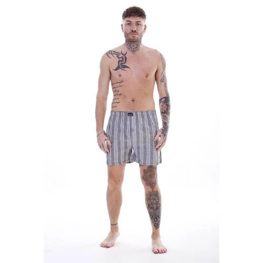 Keanu Mens Patterned Woven Boxer Shorts (Pack of 6)