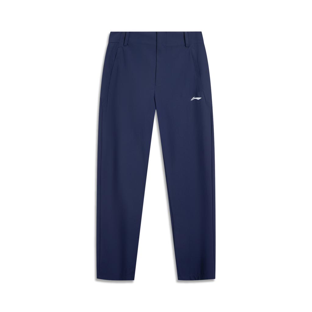 Li Ning Glory Series Knitted Sweatpants Men's Dark Ship Blue AKYV239-3
