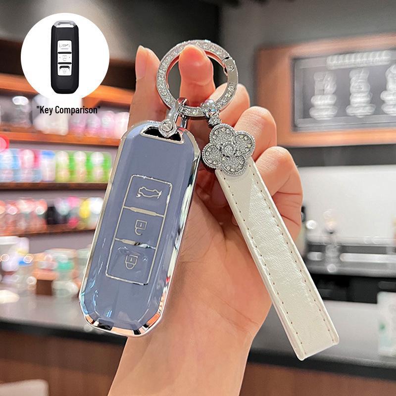 Baojun 560/530/510/730/310w/E100/E200 Car Key Cover - Protective Case with Buckle for Men & Women