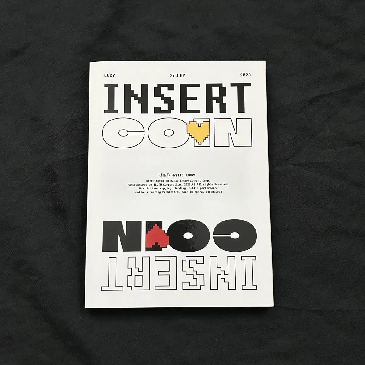

Lucy Insert Coin Album Release Cho Unsealed Sang Shin Gwangil Photocard