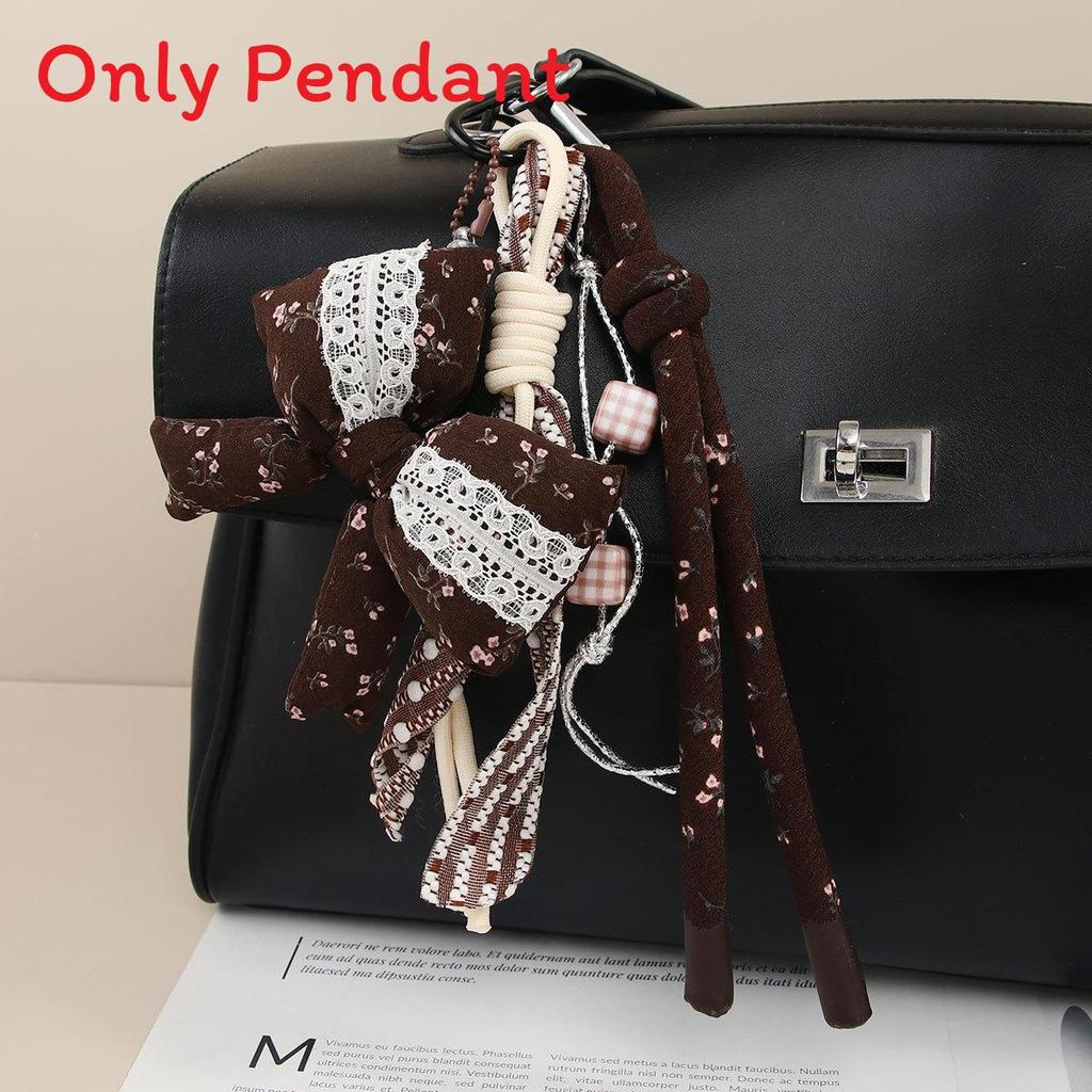 Fashion Butterfly Knot Bag Charm With Mixed Material For Summer