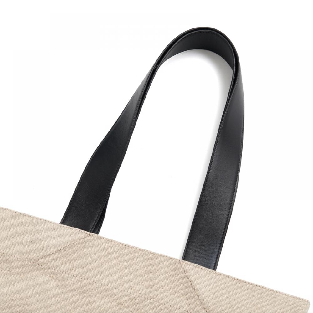 Jill Sander J07wc0007 P4917 102 Book Grande Logo Canvas Tote