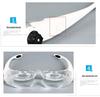 Enhanced Head-Mounted Magnifier Glasses: 1.5-3.8x Zoom for Reading, Myopia, and Screens