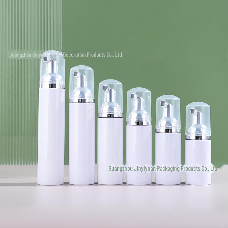 60ml White Foam Pump Bottle & 30ml Mousse Face Cleanser Dispenser