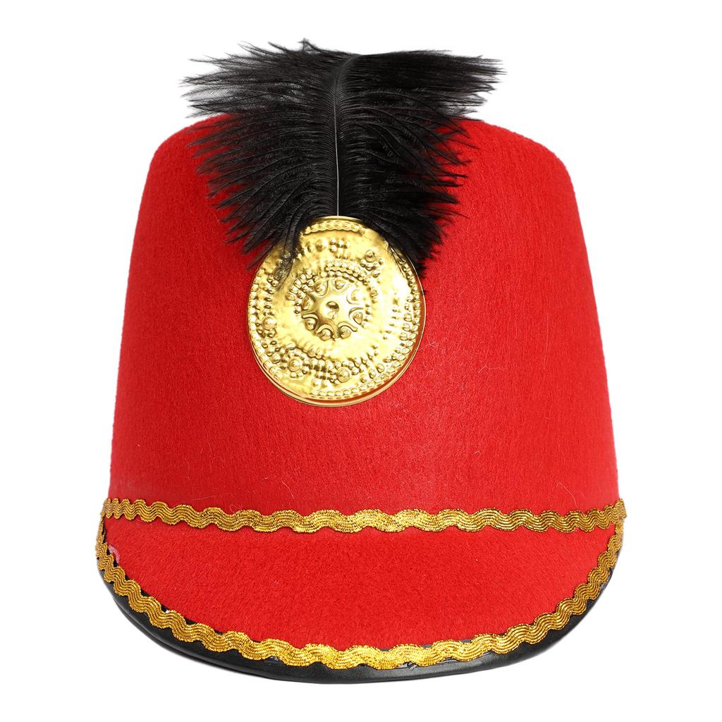 Girls Circus Ringmaster Costume Set with Jacket Hat Stand Collar Long Sleeve Fringe Epaulet