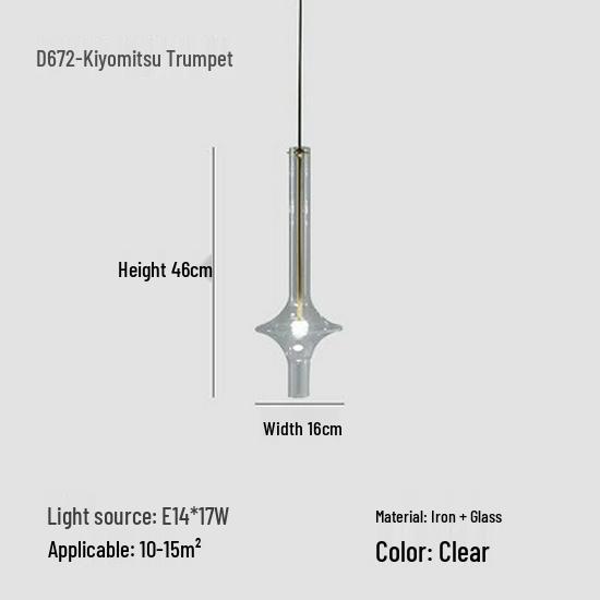 Italian PENTA Designer Pendant Light for Dining and Bars - Art Glass and Bamboo