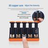 Adjustable Five-Finger Piano & Guitar Finger Strength Trainer with Copper Core