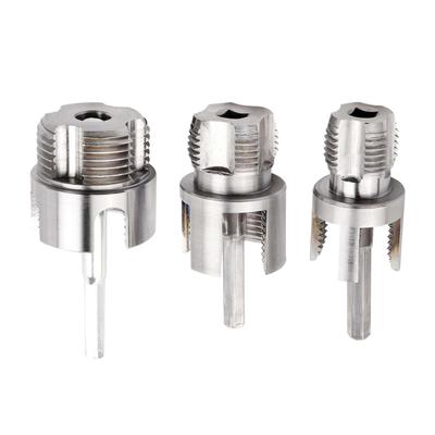 Ferramenta Eficiente para Cortar e Rosquear Tubos de Aço Carbono com Design Integrado para Múltiplos Tamanhos 1/2 3/4 1 Polegada e Cabo Antiderrapante