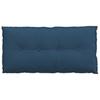 Back Cushion Blue 100 x 19 x 50 cm Fabric