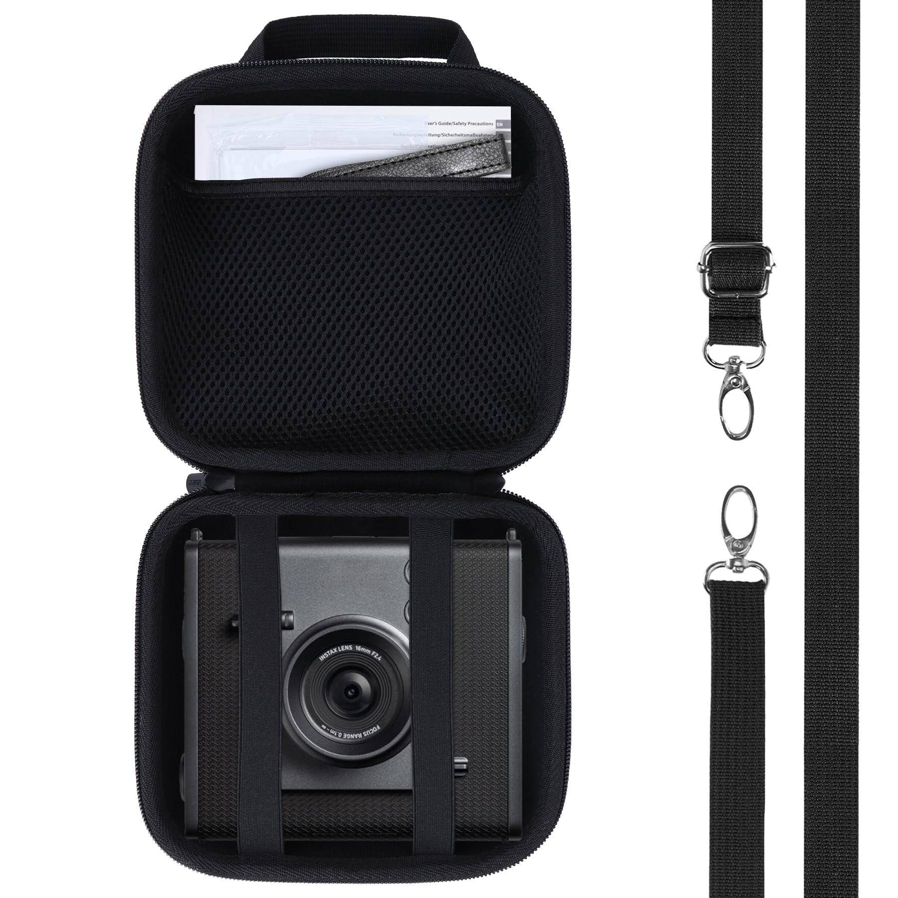 Чехол для хранения Lebakort, совместимый с камерой моментальной печати Fujifilm Instax Wide Evo