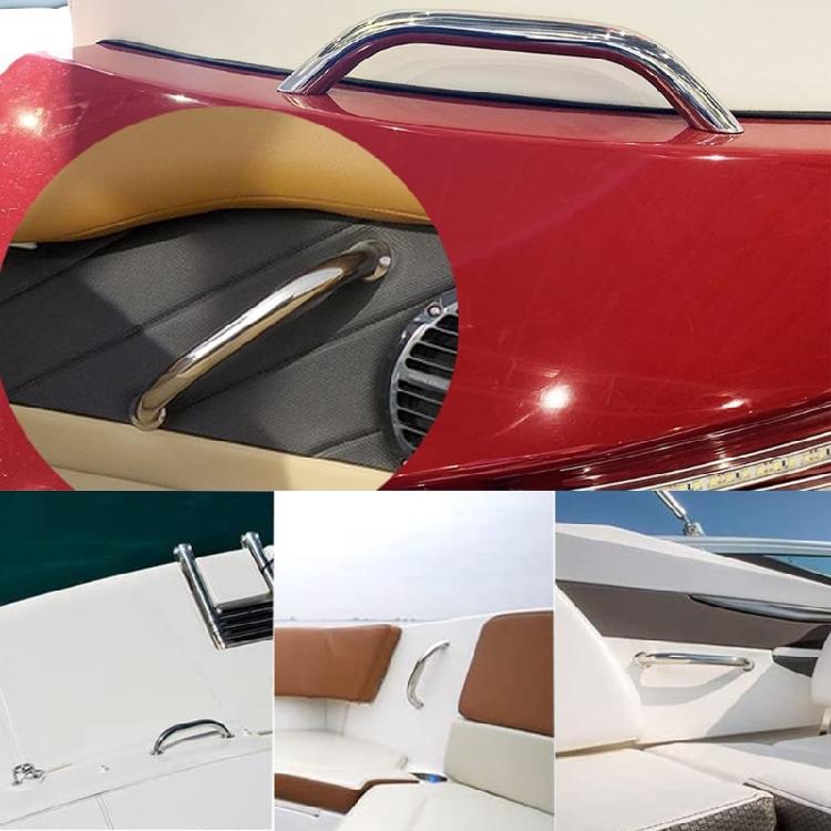 Stainless Steel Handrail Deck Handrail Marine Hardware Heavy Duty for Boats