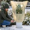 Winter Plant Covers for Frost Protection Cover with Viewing Window Extra Thick Non-woven Durable Outdoor Blanket Wind And Snow Tree Weatherproof