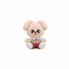 Plush Stuffed Animal Toy Soft Fabric Sitting Character Doll with Detailed Stitching and Embroidered Facial Features for Kids and Collectors