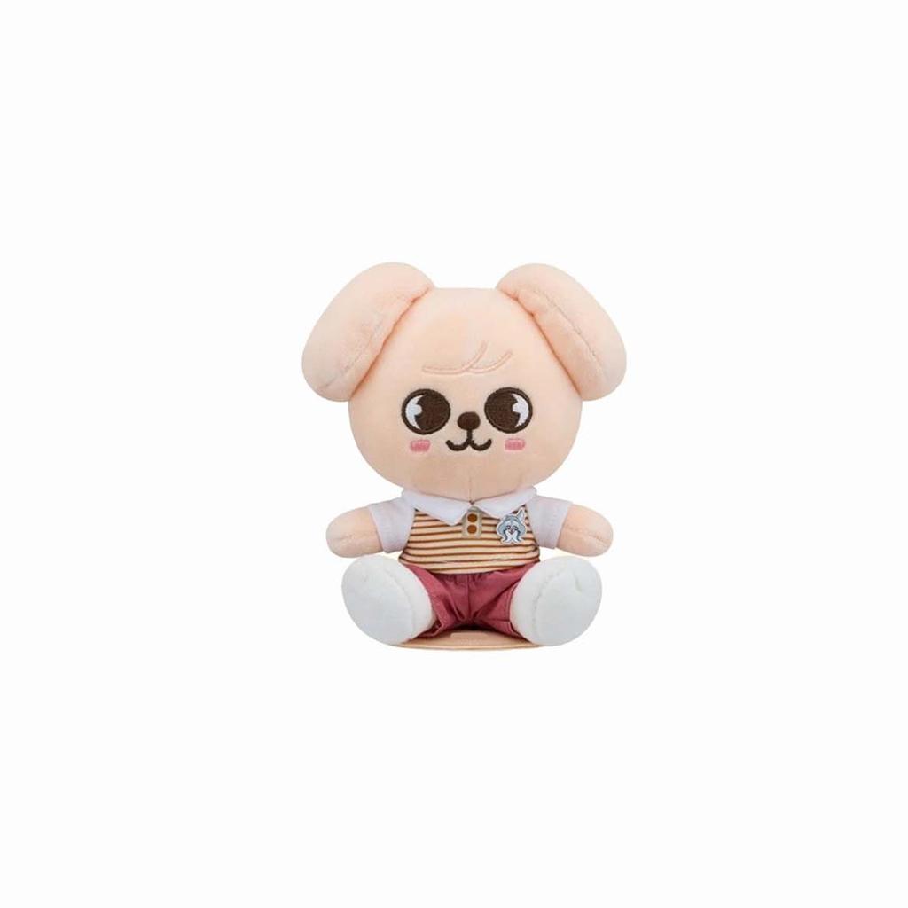 Plush Stuffed Animal Toy Soft Fabric Sitting Character Doll with Detailed Stitching and Embroidered Facial Features for Kids and Collectors