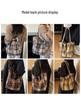 Korean Style Large Capacity Plaid Canvas Shoulder Bag for Women - Autumn/Winter 2025 Casual College Commute Tote
