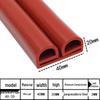 Silicone Sealing Strip: Acid & Alkali Resistant, High Temp Resistant, P & E-shaped for Oven, Steamer, Baking, Cold Storage.