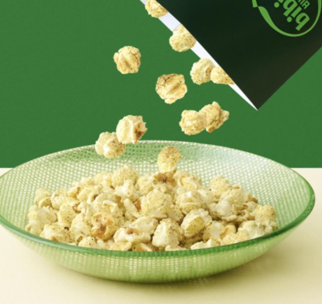 CJ bibigo Seaweed Popcorn Crunchy Savory Crispy Snack 80g x 5 Packs