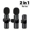 New Wireless Lavalier Microphone Portable Audio Video Recording Mini Mic for Ios Android 3.5mm Live Broadcast Gaming Phone Mic