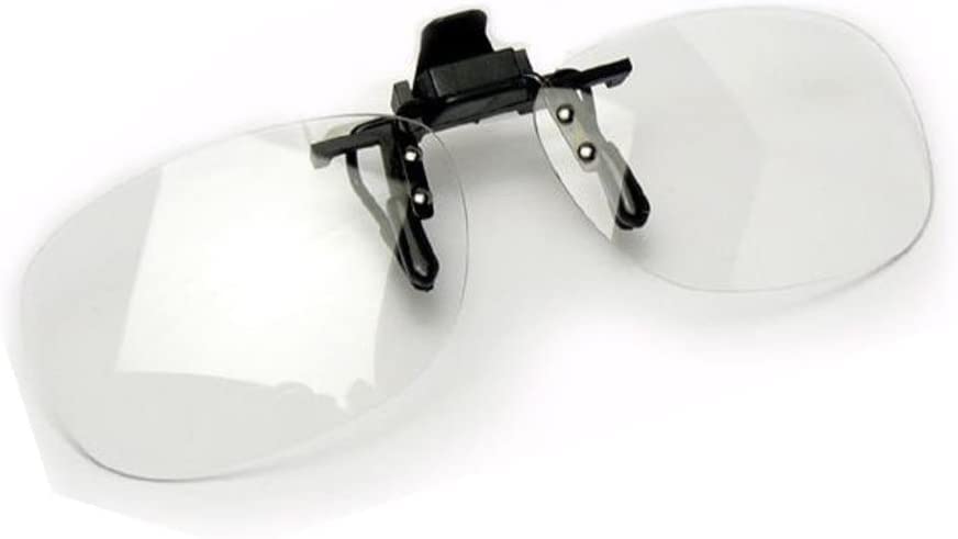 Sunglasses for Wearing Over UV for Round M Made In Clip-on Eyeglasses, Flip-up Style, Protection, Driving, Clear, Shape, Size, KEEPER, Japan, 9324-10