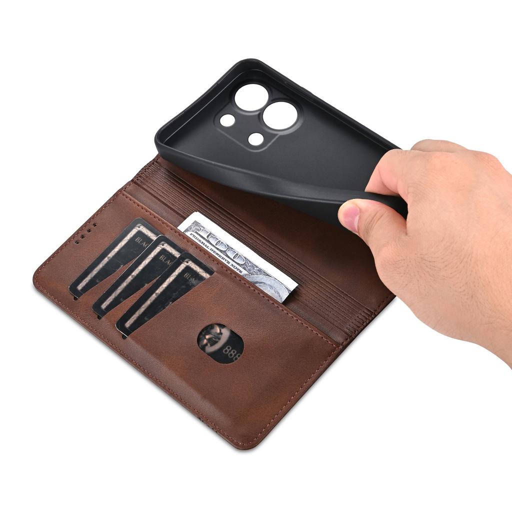 AZNS For Xiaomi Redmi Note 13 4G Wallet Case Leather Phone Cover   Supplier