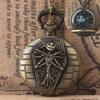Devil Lanyard Embossed Ghost Head Pocket Watch European and American Animation Halloween Christmas Horror Night Skull Jack