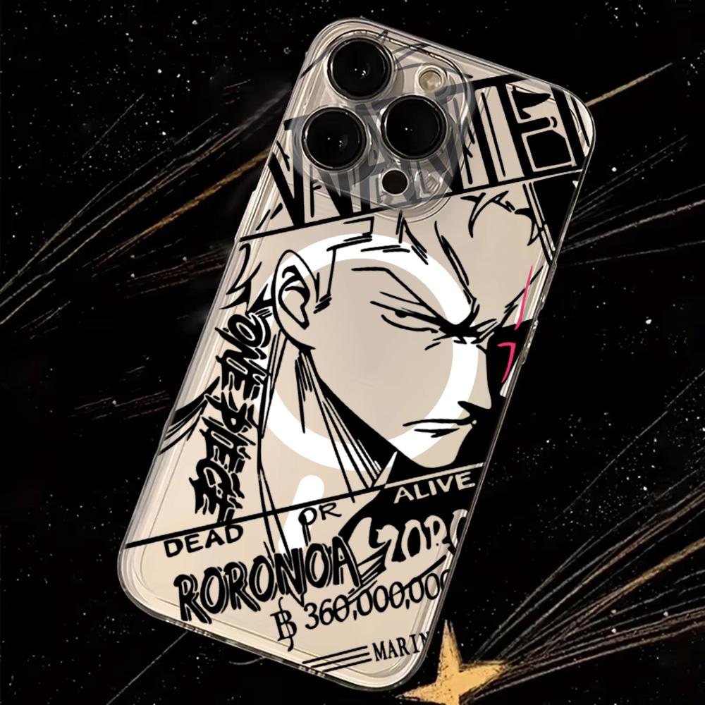 Anime Ones Pieces Luffys Magnetic Phone Case for iPhone 17 16 15 14 13 12 11 8 7 Air Plus Pro Max X XR XSMax Soft Clear Tpu