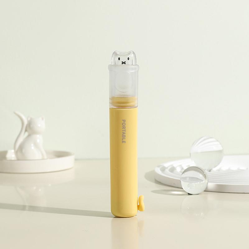 2 In1 Mini Travel Toothbrush Foldable Portable Small Dental Brush Space-saving Soft Tooth Brush Adult Toothbrush