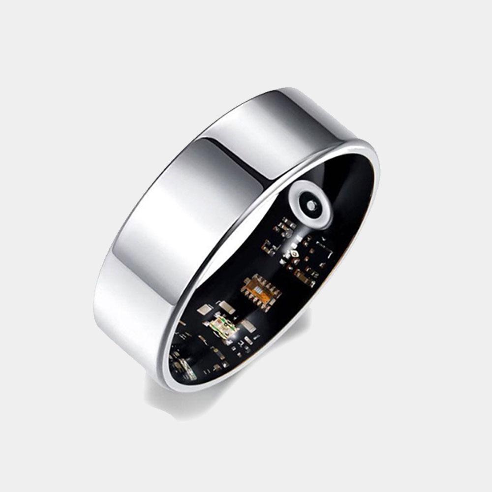 Unisex Waterproof Smart Fitness Ring: Heart Rate & Blood Oxygen Tracker, Multi-Mode Sport Accessory