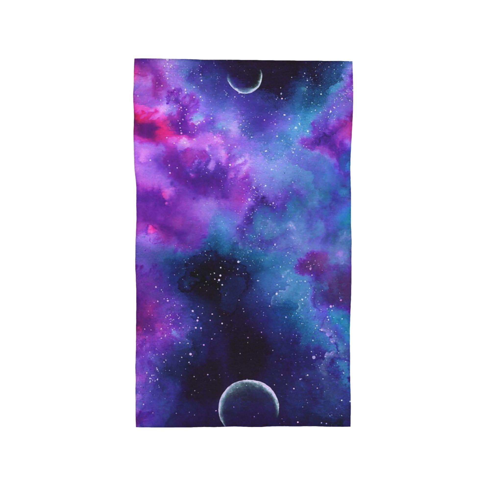 

Neon Galaxy Dreams Soft Face Towel Quick Dry Pool Bath Cotton Towels Absorbent Quick W30*H60(CM)
