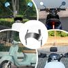 Motorcykelvindruta Motorcykelvindruta Strålkastarsköld Powersports Deflektorer För Familj Vänner Kvinnor Män Cykling