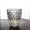 Nordic Style Glass Cups Transparent Heat-resistant Tea Cup Relief Water Bottle Multiple Capacity Glass Cups Party Cocktail Glass