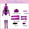 Costume Cosplay Mortal Kombat Jc con Materiale in Poliestere per Role Play Anime
