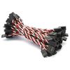 60 Core Anti-Flight Control Male Servo Extension Cable, Futaba Standard JR Twisted Pair