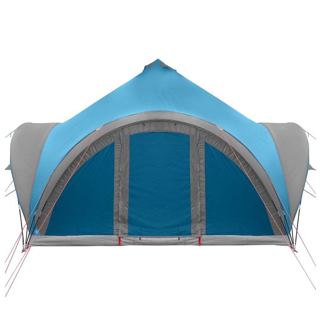 Tipi Tent with Roof Blue 6 Person Polyester and Steel