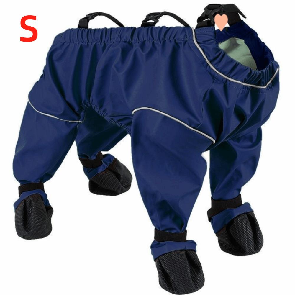 

Waterproof Dogs Pants Shoes Suit Breathable Dog Jumpsuit Durable Dog Overalls Walking Puppy S