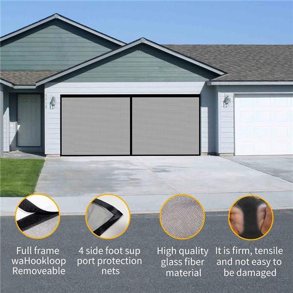 Big Size Magnetic Screen Door, Easy-install Strong Magnets Anti Mosquito Fly Curtain with Reinforced Hook & Loop for Kitchen, Living Room