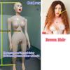 VaHppy Inflatable Doll Sex Dolls Man's Girlfriend Masturbator Thickened Extra Tall Oral/Anal Sex 3in1 Full Figured Large Breasts Hips Slim Waist