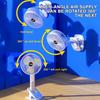 Gnobogi Multifunctional Desktop Shelf Fan Four in one Handheld Fan Wall mounted Fan Silent Home Charging on Clearance