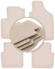 PREMIUM Beige Floor Mats For: Ford Ka MK2 Hatchback 2008-2012