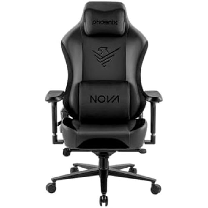 Chaise - PHOENIX - Nova Cream Edition - Cuir - Accoudoirs - Réglable En Hauteur