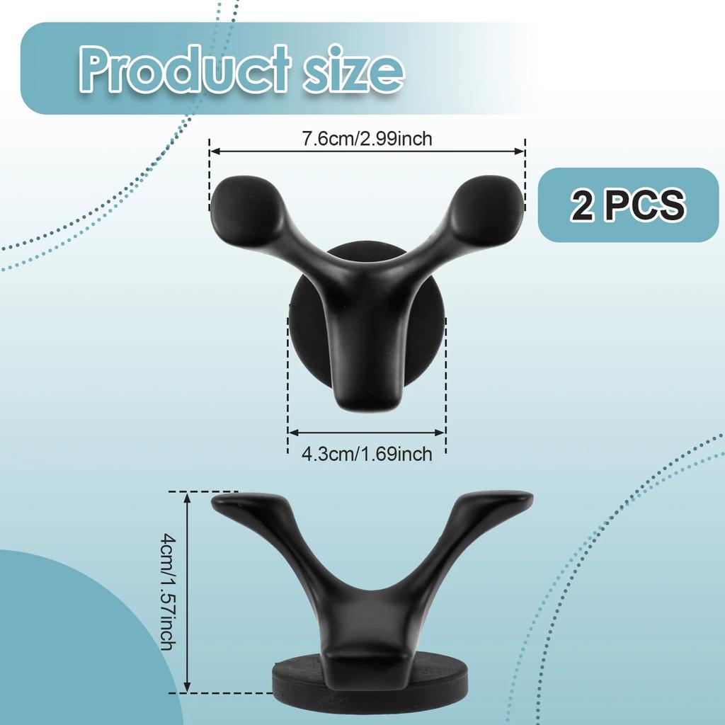 2/4/8PCS Magnetic Hooks Heavy Duty Magnetic Hanger Versatile Magnetism Hook Towel Refrigerator Holder Kitchen Home Accessories