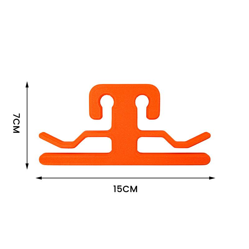 

1ps Portable Shoe Hook Creative Plastic Craft for Clothesline Shoe Hanger Organizer Durable Shoe Holder Safety Material