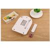 HJ Digital Scale, Electronic Balance with Tare Function, Precision Measuring Instrument, Cooking Scale, 1-10kg, White