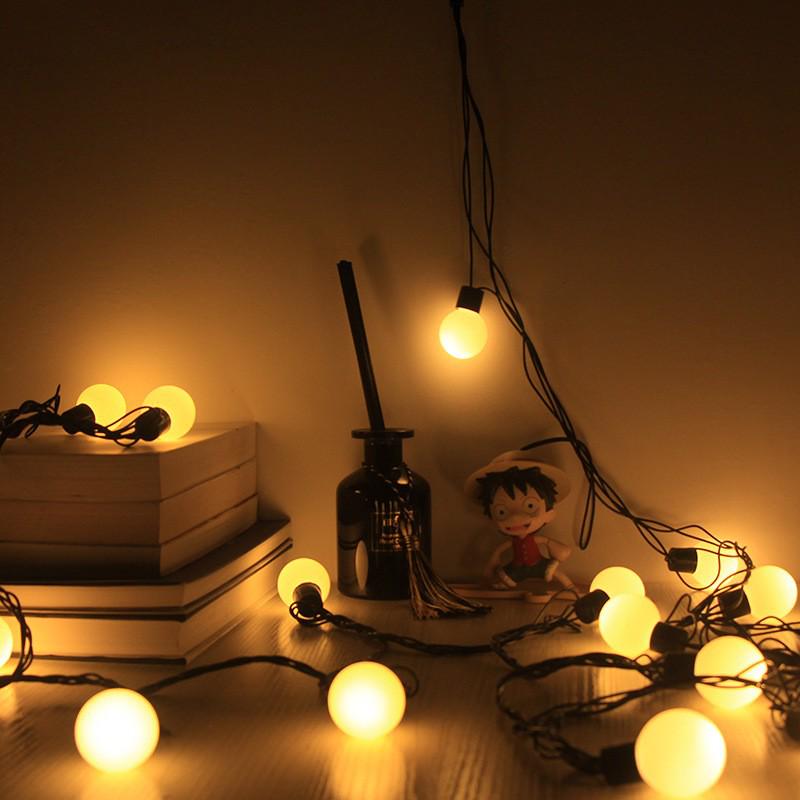 Outdoor Waterproof Solar LED G50 Bulb String Lights