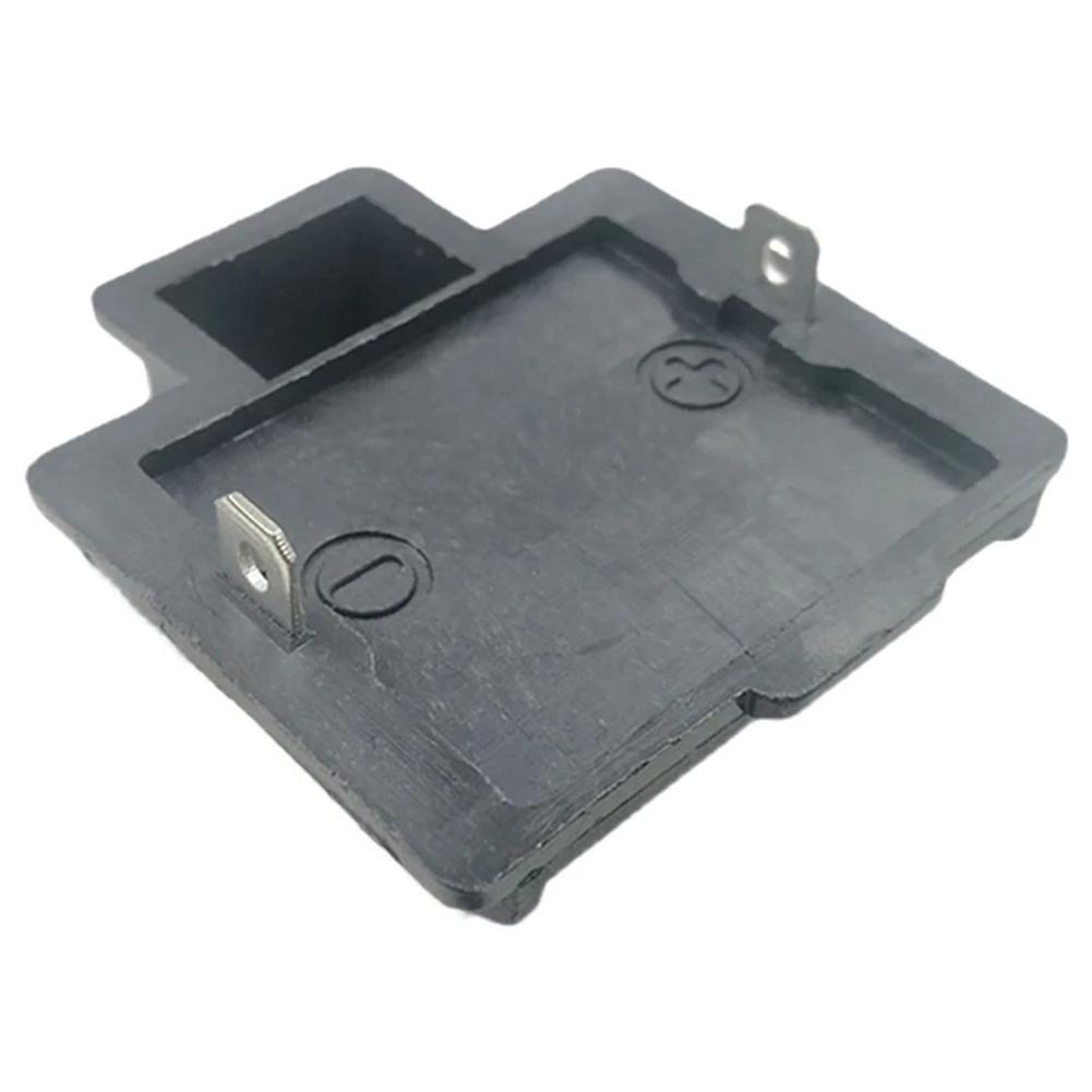 Connector Terminal Block 2 Pieces Black Electric Tools